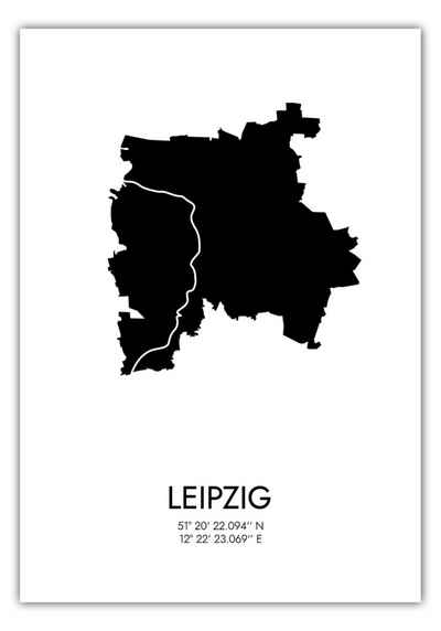 MOTIVISSO Poster Leipzig Koordinaten #3