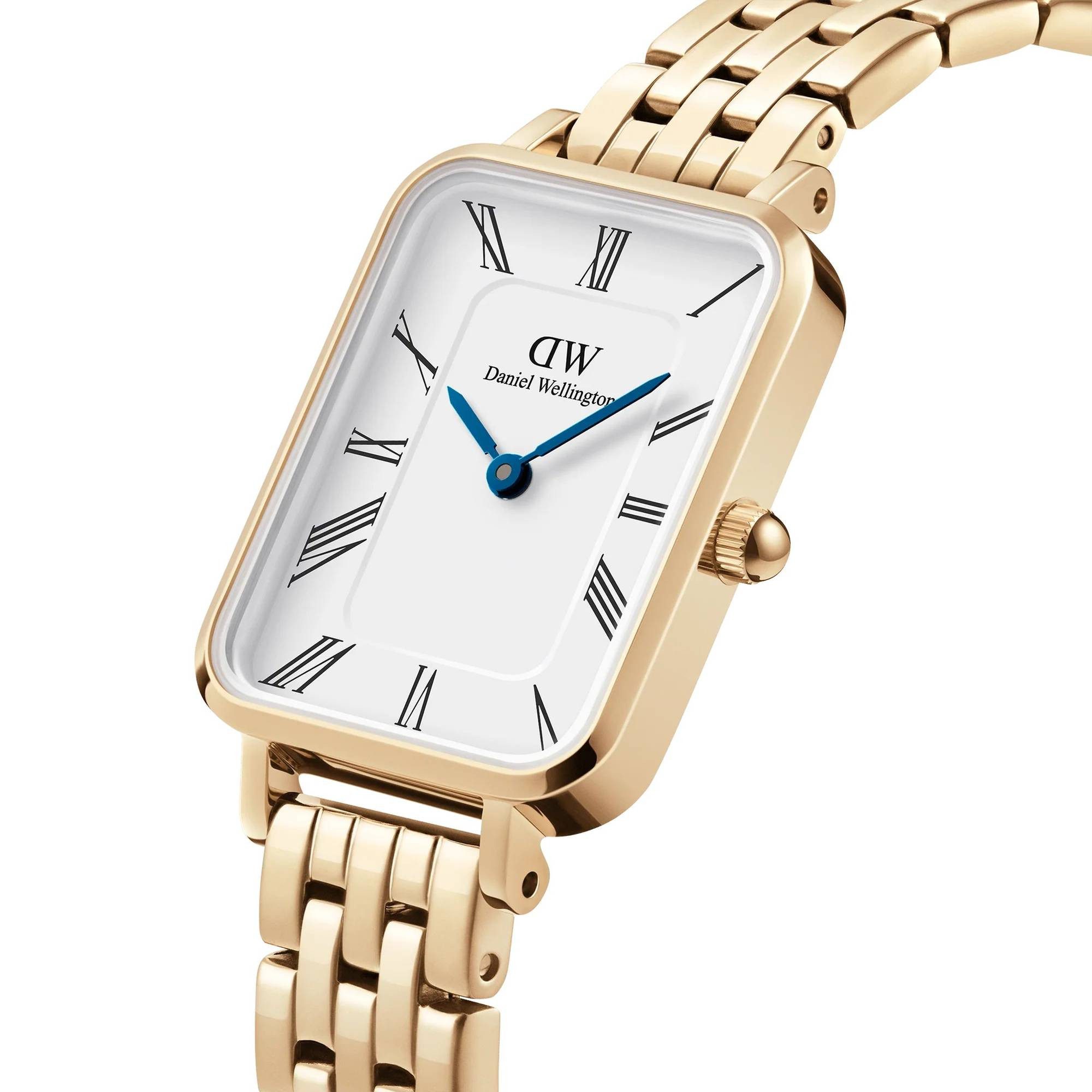 Daniel Wellington Quarzuhr Quadro Roman Numerals 5 Link