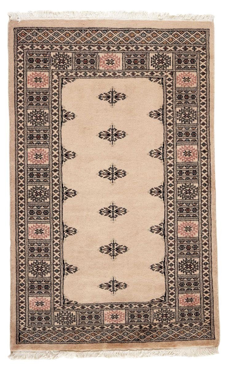 Orientteppich Pakistan Buchara 3ply 98x153 Handgeknüpfter Orientteppich, Nain Trading, rechteckig, Höhe: 8 mm