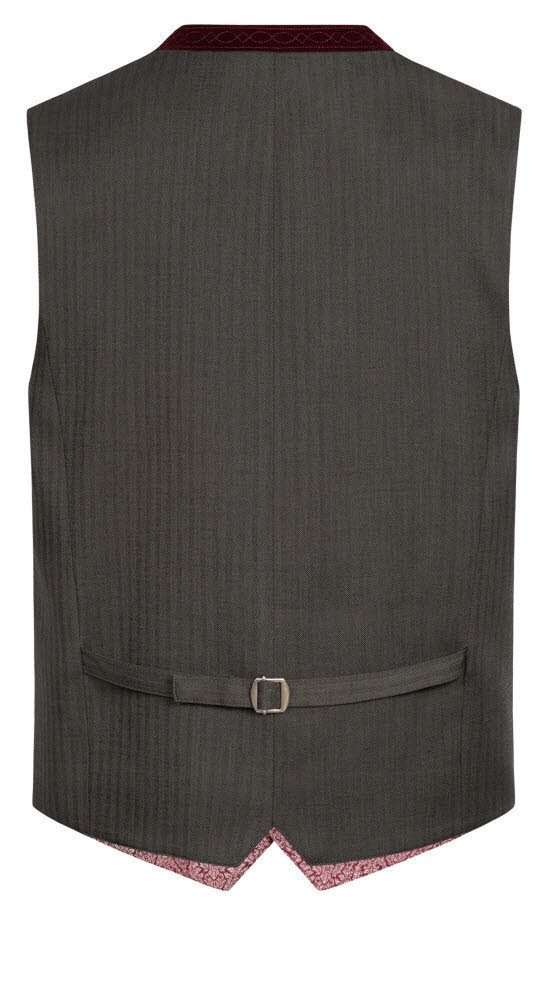 Nübler Trachtenweste Trachtengilet Enno in Rot günstig online kaufen