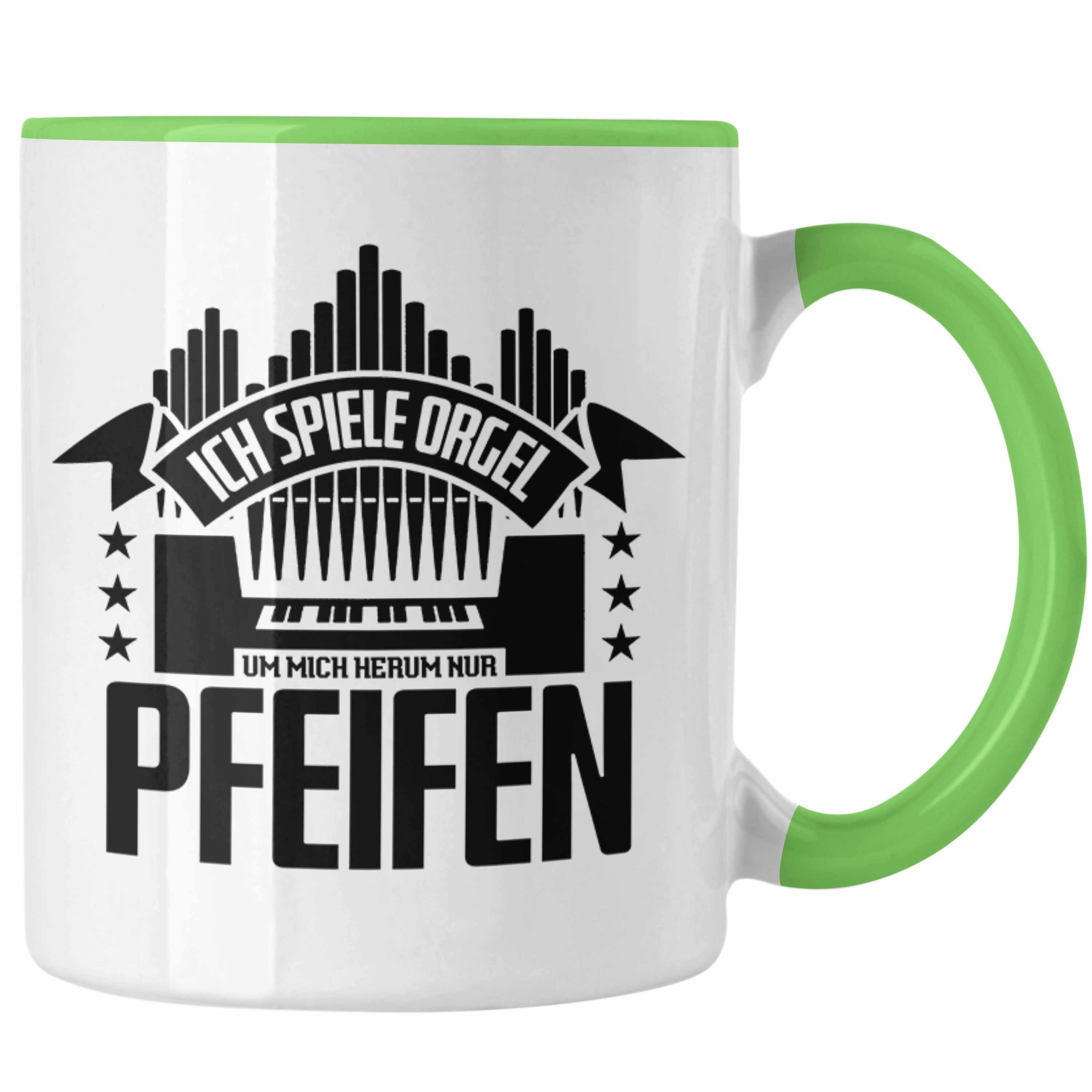 Tasse Trendation - Orgel Tasse Geschenkidee für Orgelspieler Geschenk Lustig
