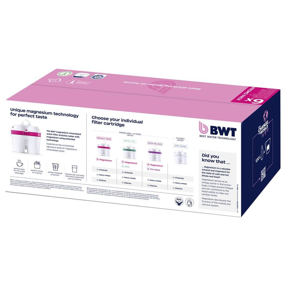 BWT Wasserfilter MMW 6er 681749 Wassersparfilter-Set