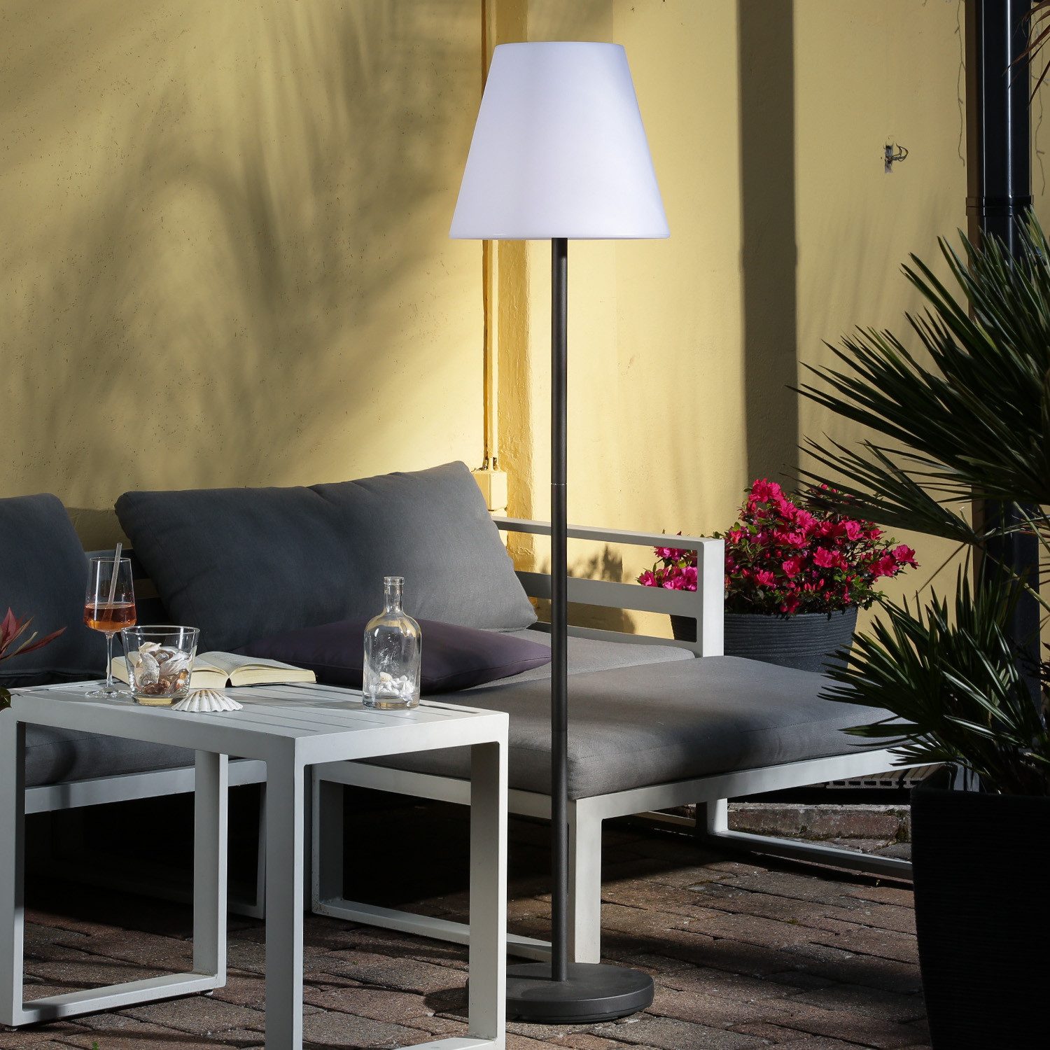 MARELIDA LED Außen-Stehlampe LED Akku Garten günstig online kaufen