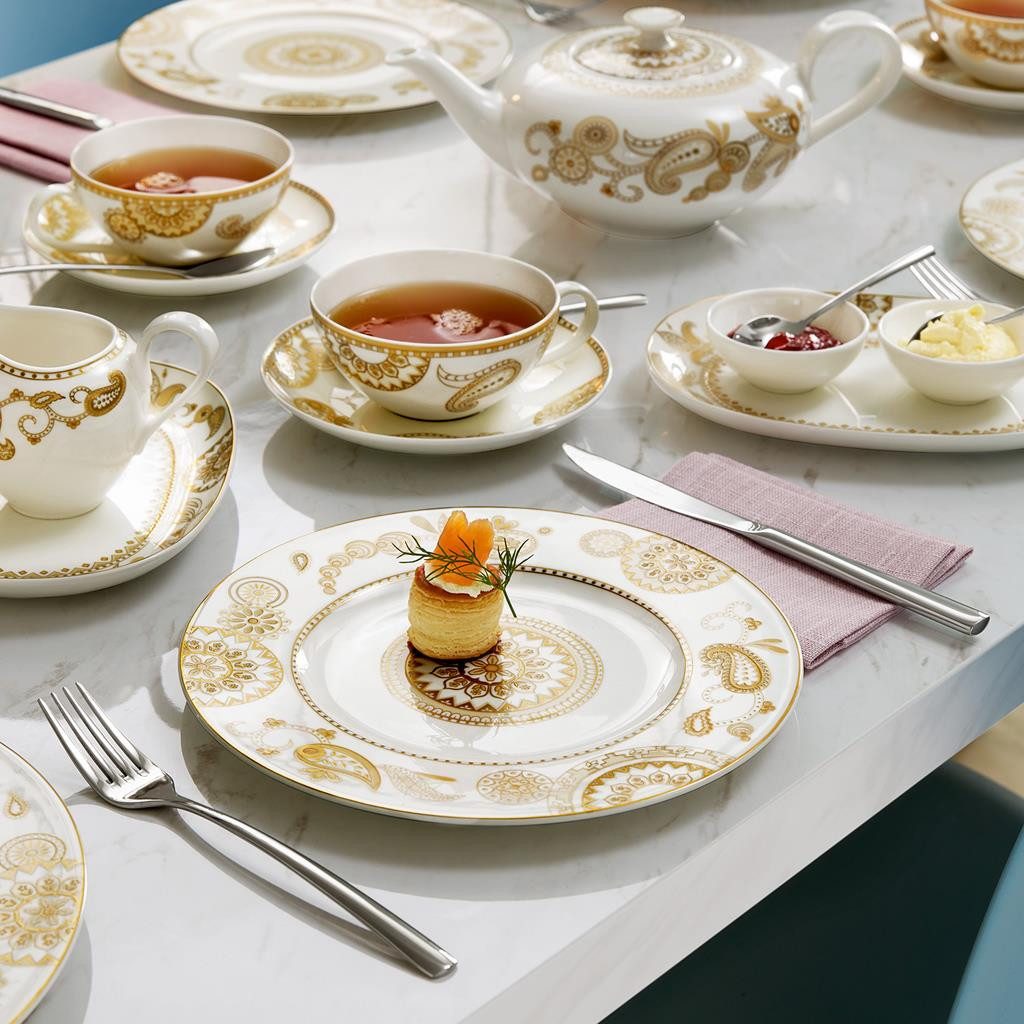 Villeroy & Boch Besteck-Set Piemont Tafelbesteck 144er Set (144-tlg), Edelstahl, Spülmaschinenfest