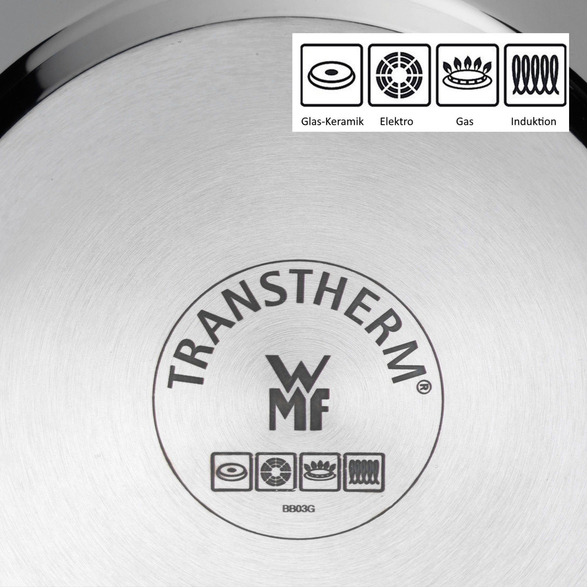 WMF Pfannen-Set Devil, Cromargan® Edelstahl (Set, 18/10 Ø Induktion Rostfrei 18/28 2-tlg), cm