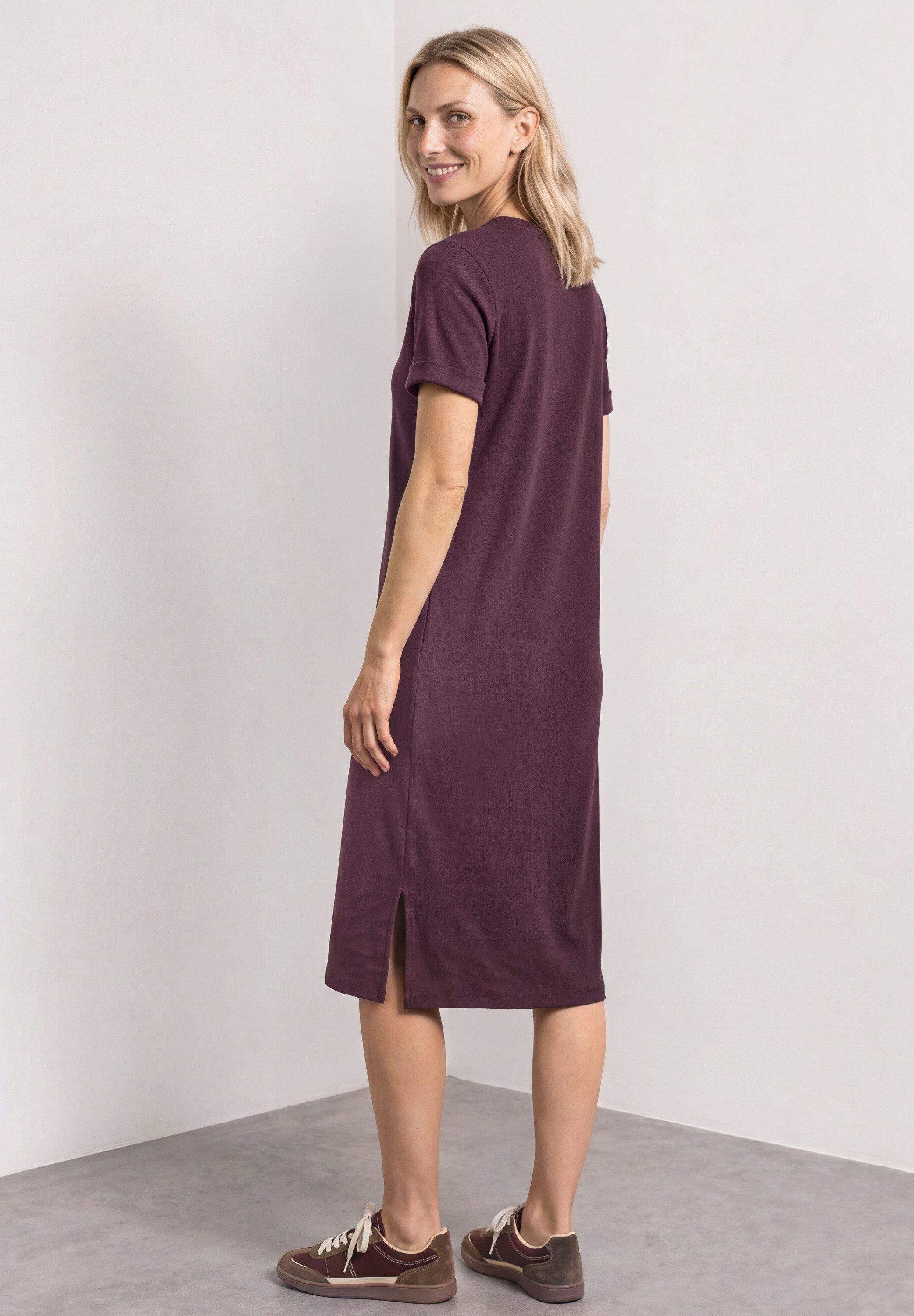 STREET ONE Midikleid im Basic Style