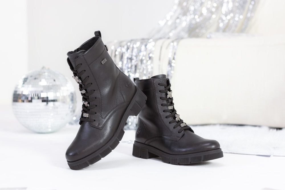 Remonte Schnürstiefelette Outdoorboots, Schnürboots mit wasserabweisender TEX-Membran