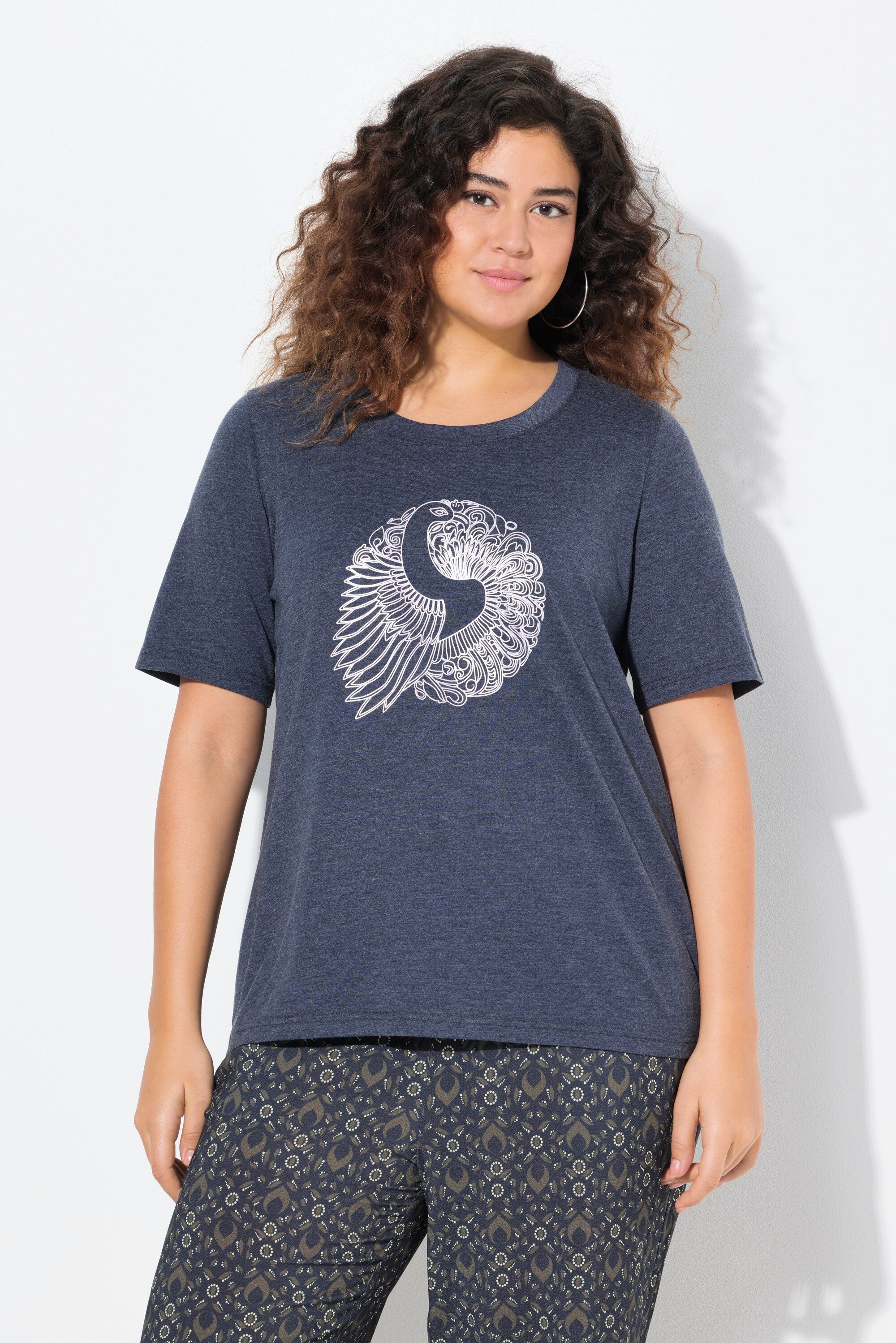 Ulla Popken T-Shirt T-Shirt Tiermotiv Classic günstig online kaufen