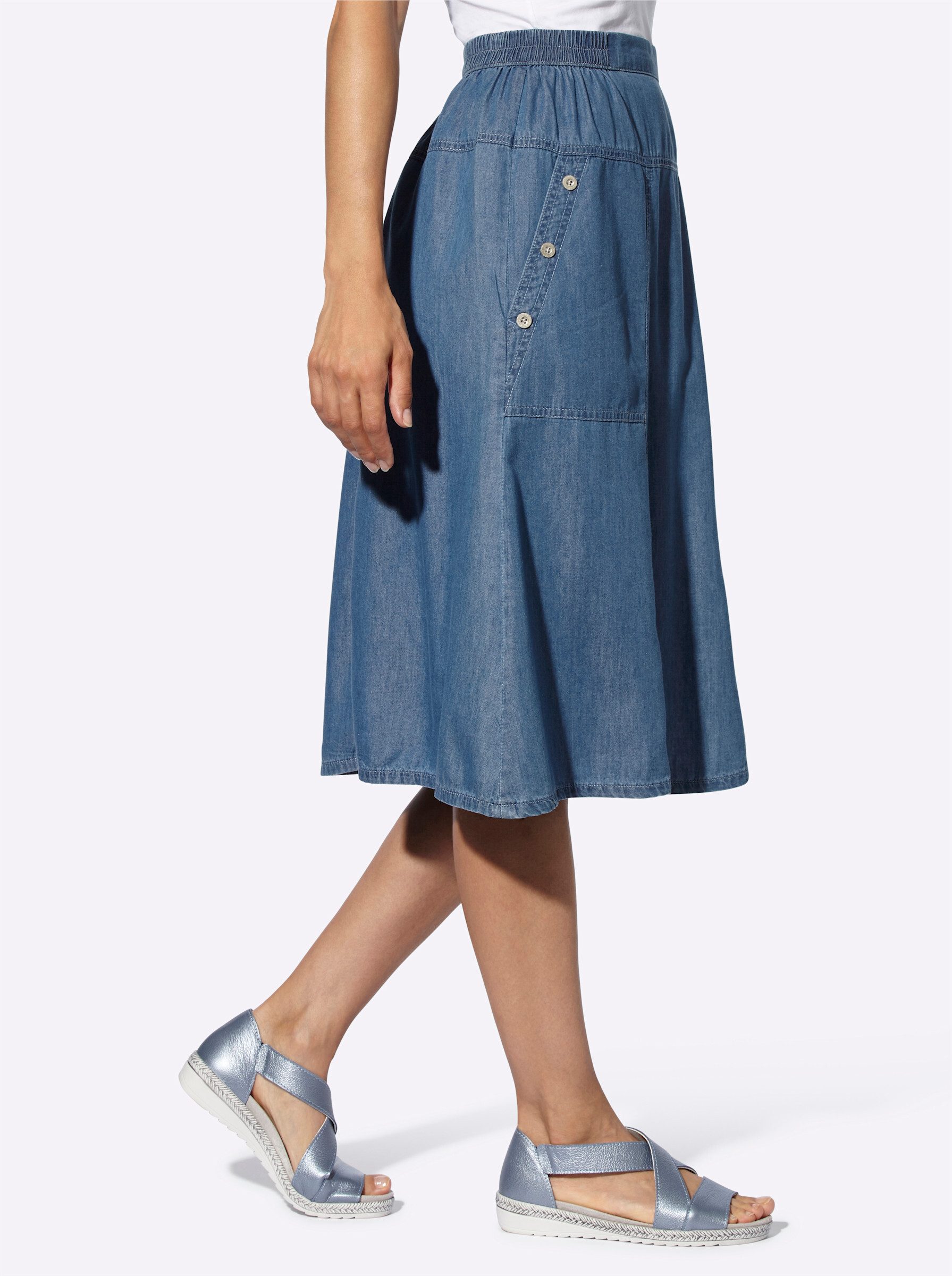 Classic Basics Jeansrock günstig online kaufen