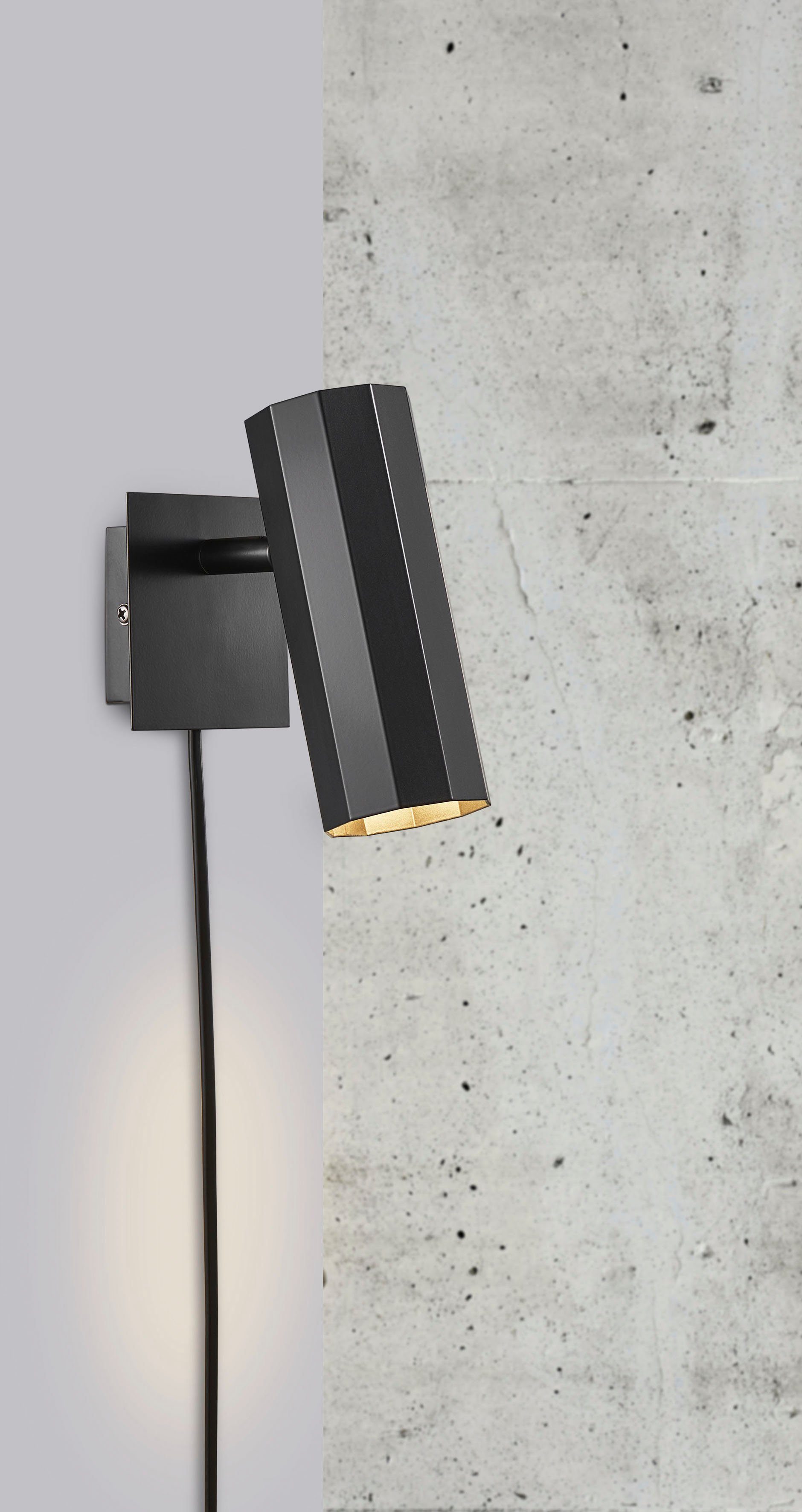 Wandleuchte ohne Design, 10-seitiges inkl. Alanis, Minimalistisches Profil, Nordlux 2W LED-Modul Leuchtmittel,