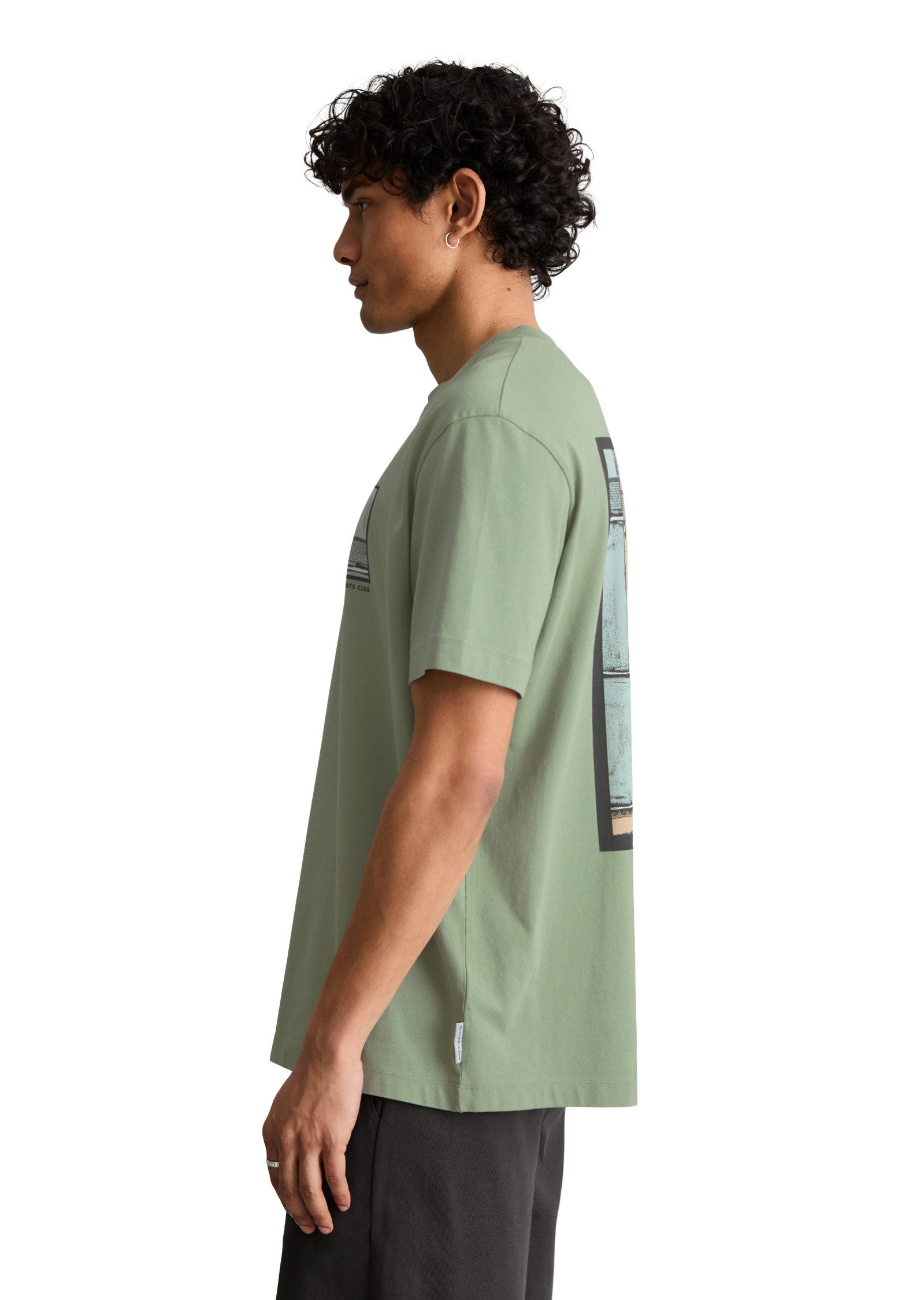 Marc O'Polo DENIM T-Shirt mit großem Rückenprint günstig online kaufen