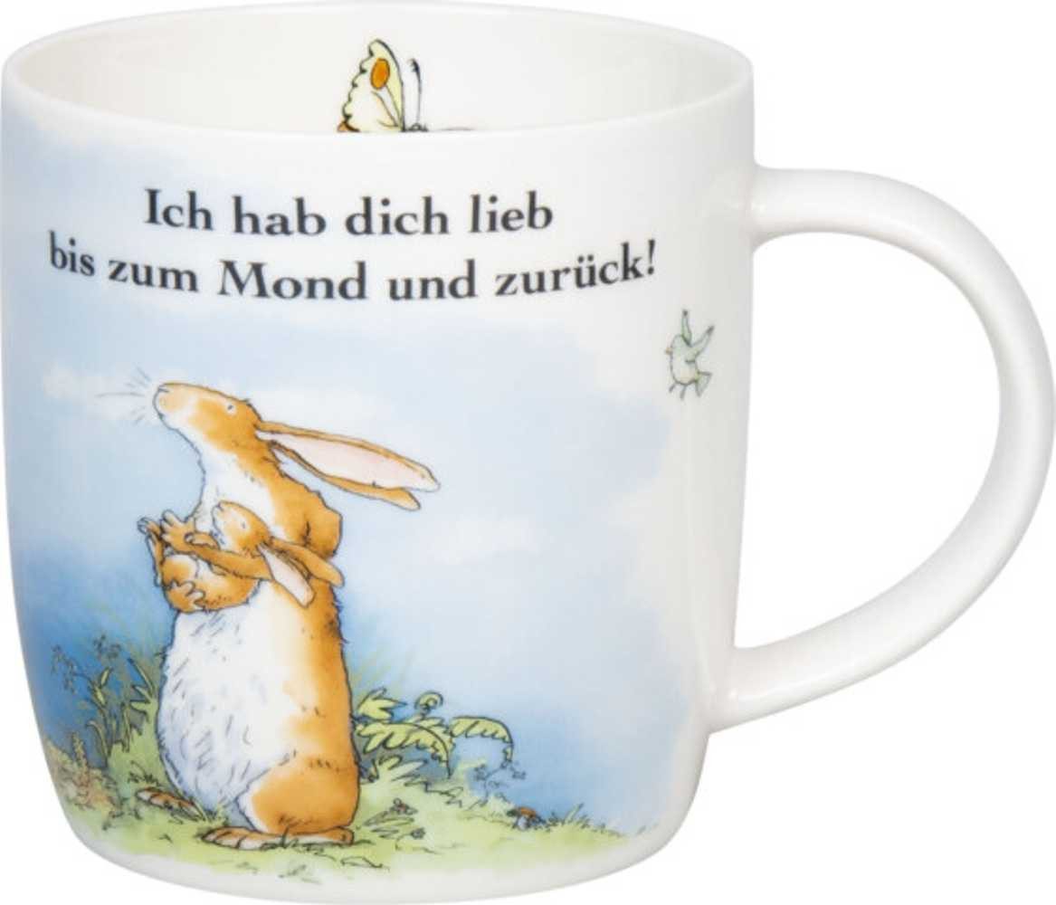 Könitz Tasse Ich hab dich lieb bis zum Mond Franz 0,35 L Porzellan, 1-tlg.