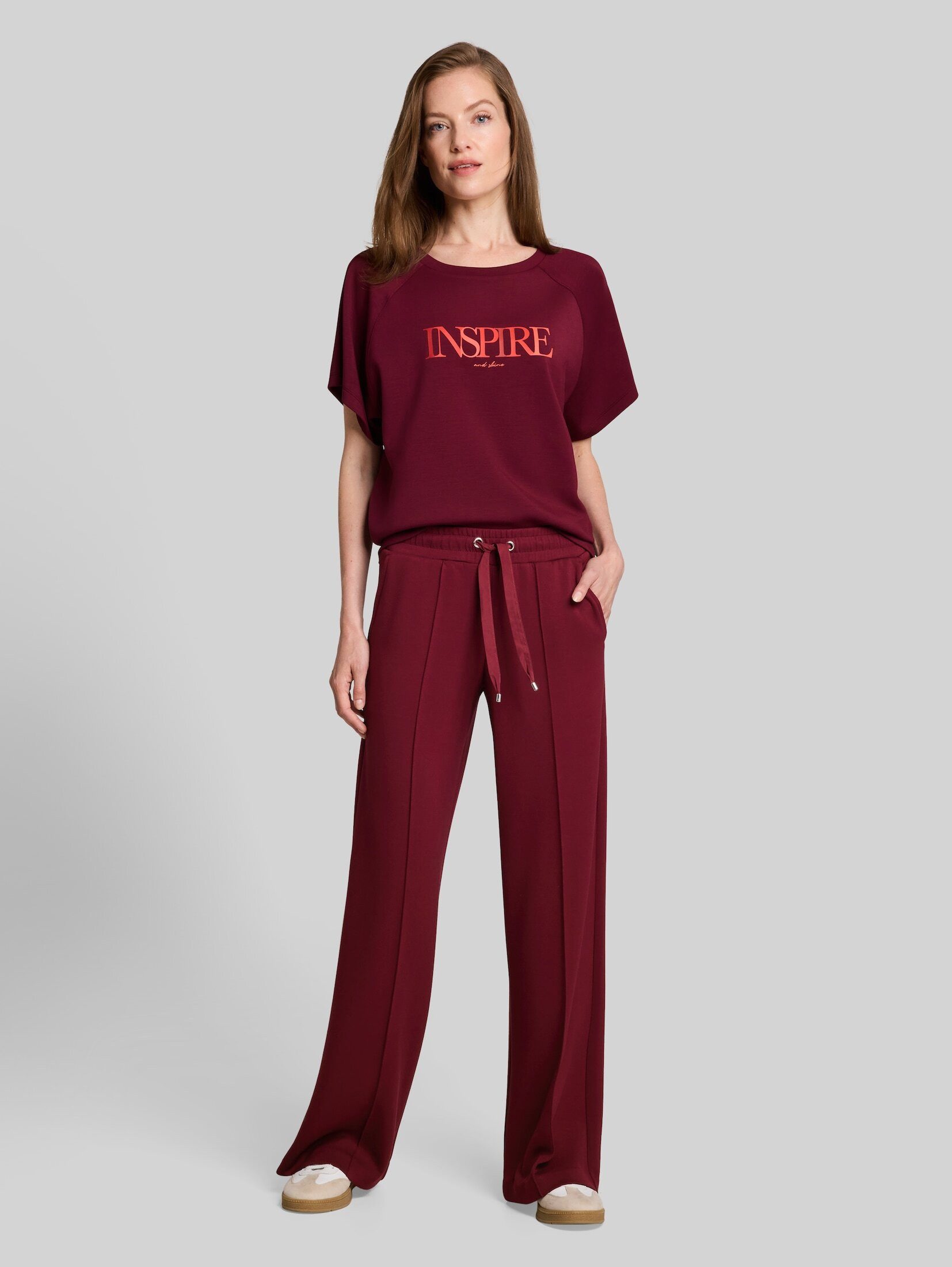 TOM TAILOR Stoffhose Hosen & Chino Wide Leg Scuba Hose
