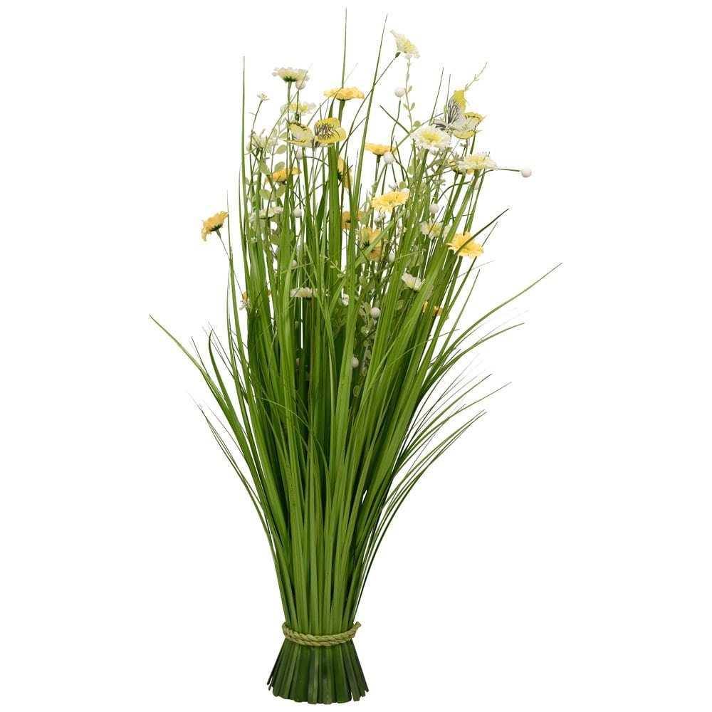 Kunstblume »Künstlicher Blumenstrauß Kunstblumen gelb / weiß