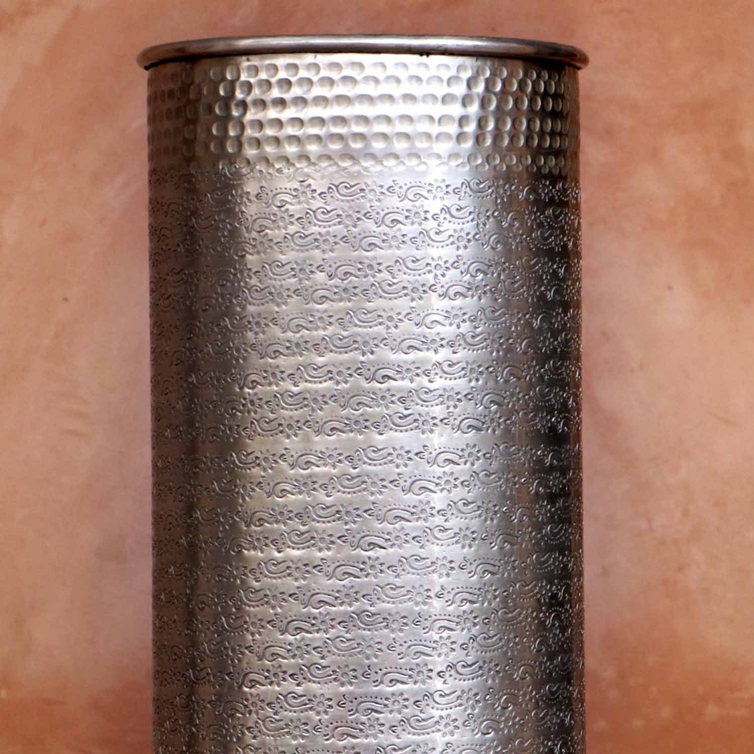 Hammerschlag, Silber mit verziert Schirmständer Casa mit Orientalischer Cadiz Moro Hammerschlag Kunsthandwerk Regenschirmständer