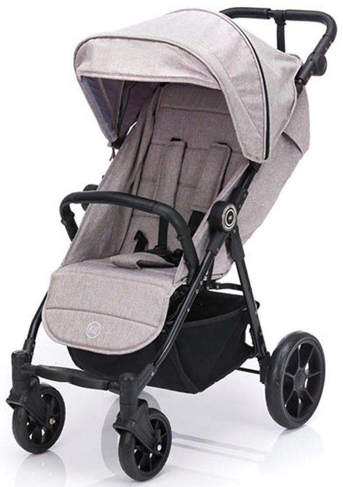 Buggy Kinder-Buggy grau Fillikid melange Allrounder, Fill