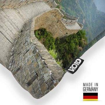 Kissenbezug, VOID (1 Stück), Große chinesische Mauer China wand china reise urlaub sightsseeing at
