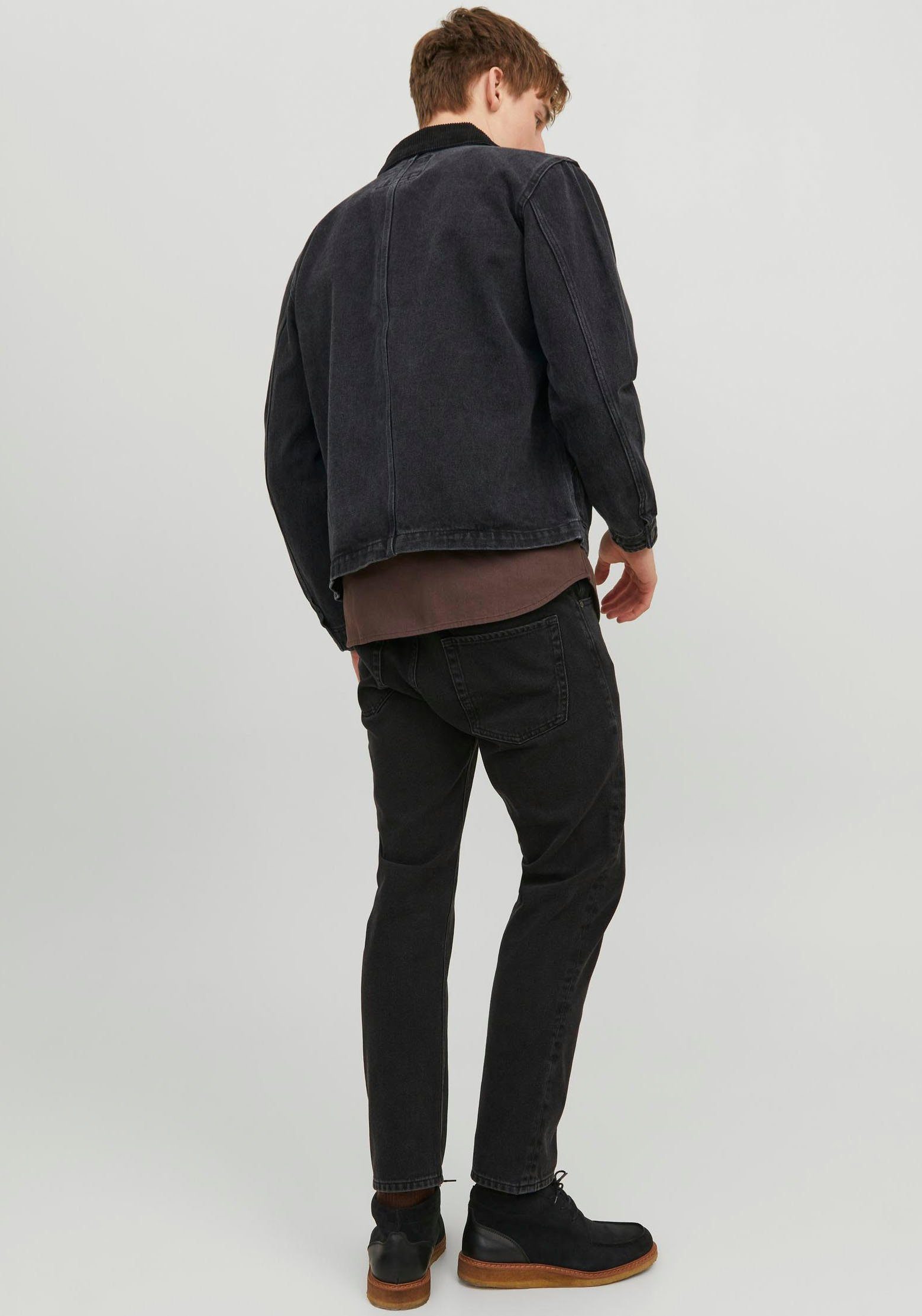 & JJORIGINAL AA Black Loose-fit-Jeans SN 693 Jones JICHRIS Denim Jack