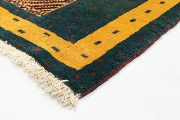 Wollteppich Loribaft Teppich handgeknüpft grün, morgenland, rechteckig, Höhe: 18 mm, handgeknüpft