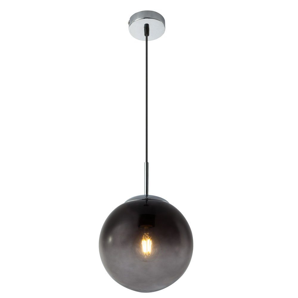 etc-shop Kugelleuchte, Leuchtmittel nicht Beleuchtung Lampe Zimmer Wohn Decken inklusive, Design Pendel Schlaf Kugel