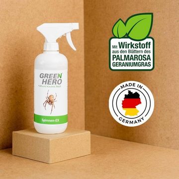 GreenHero Vergrämungsmittel Spinnen-Ex Spray zur Spinnenbekämpfung, 500 ml