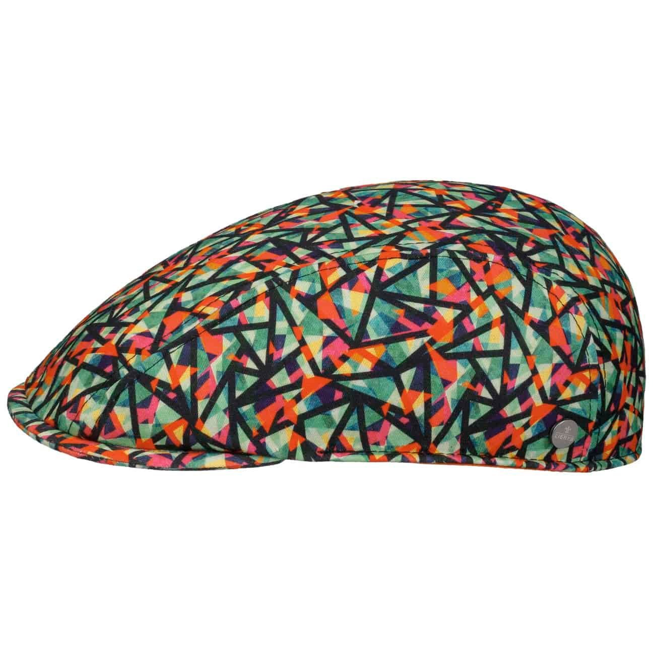 Lierys Flat Cap (1-St) Schirmmütze mit Schirm, Made in Italy grün