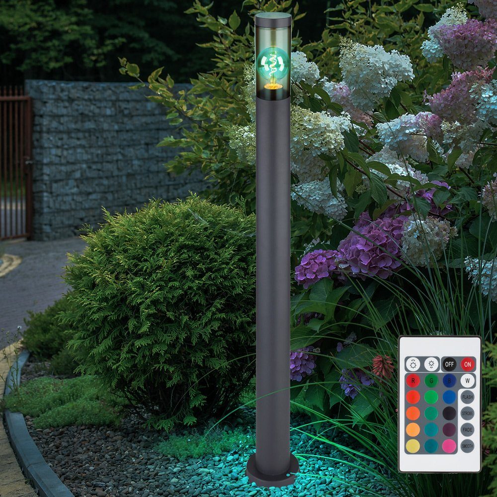Globo LED AußenStehlampe, Leuchtmittel inklusive, Warmweiß