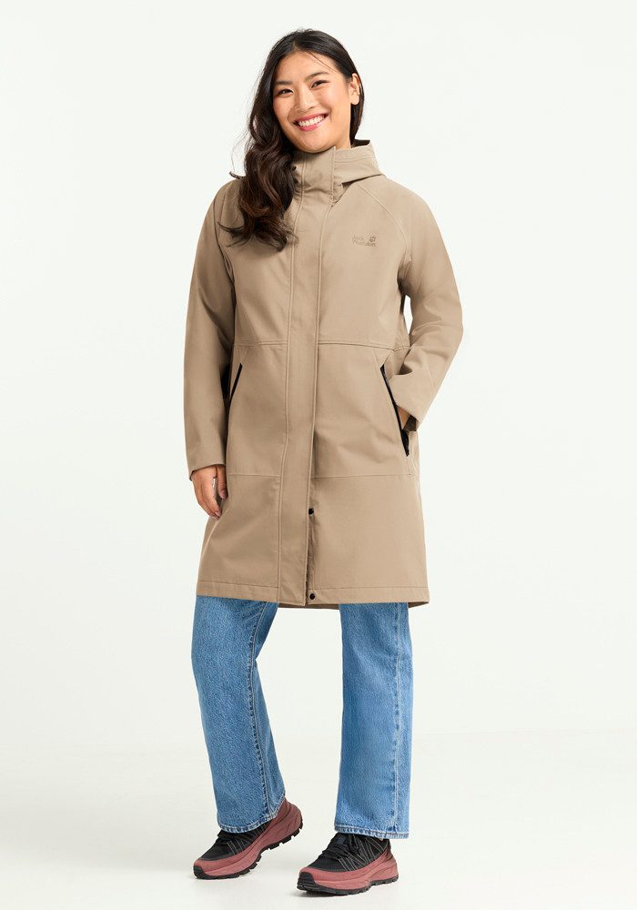 Jack Wolfskin Funktionsmantel ONERA 2L COAT W – Bild 4 von 5