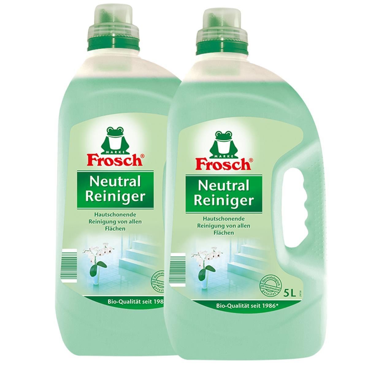 2x Frosch Neutral Reiniger 5 Liter Allzweckreiniger
