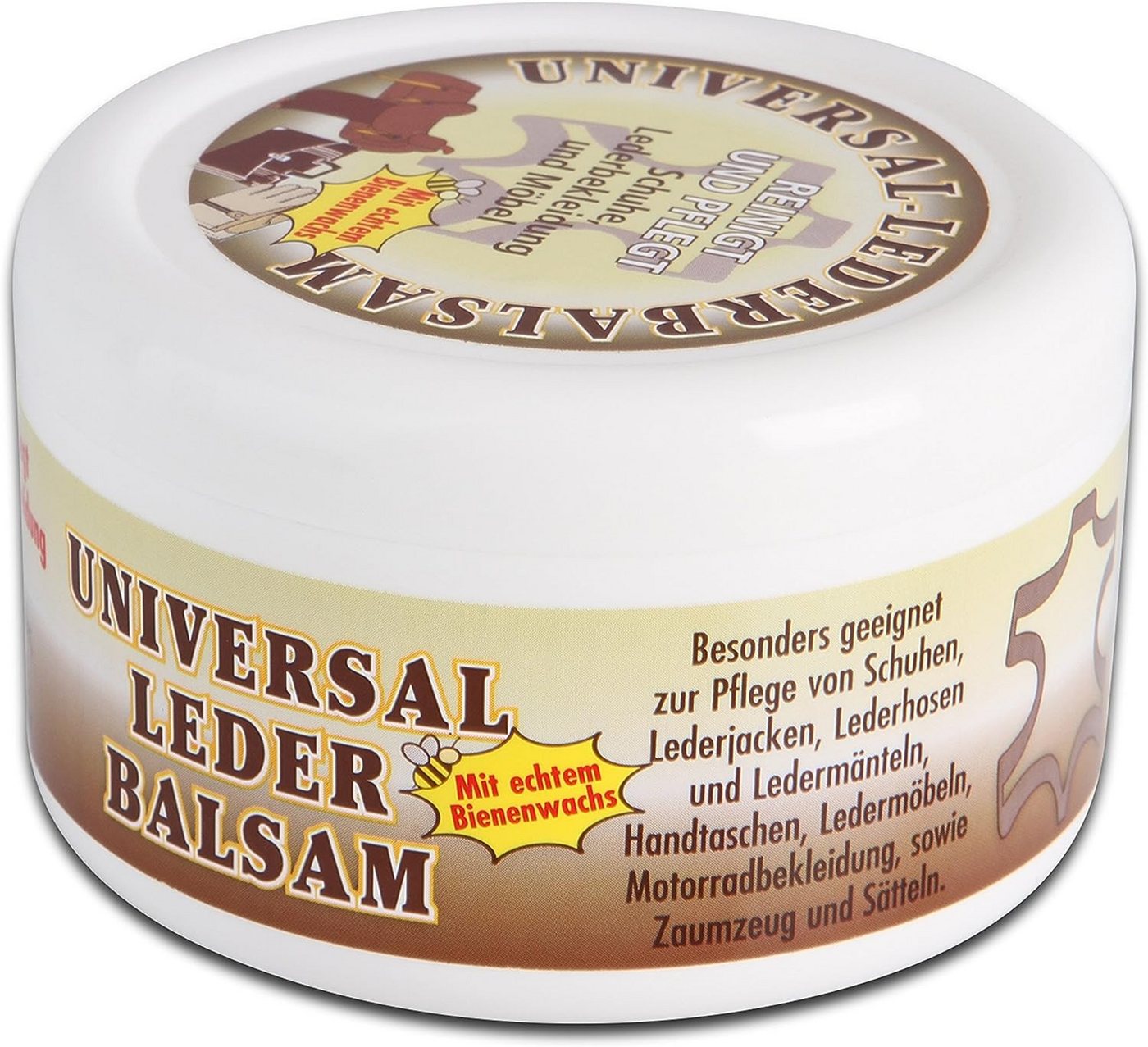 Stolz GmbH Universal Lederbalsam mit echtem Bienenwachs zur Pflege und Reinigung Lederbalsam (1 St)