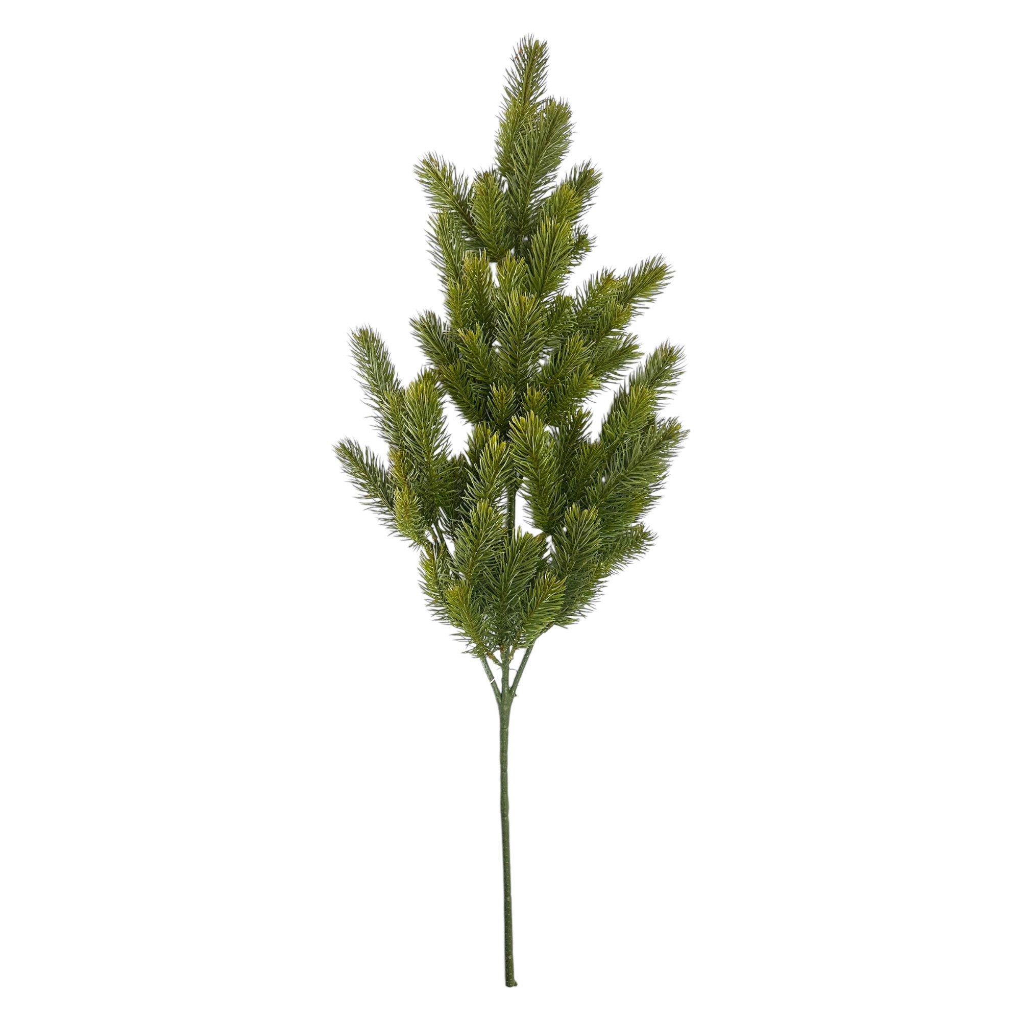Kunstzweig Künstlicher Tannenzweig "REAL" mit 57 Trieben. Ca 87cm., Gasper, Höhe 87.00 cm