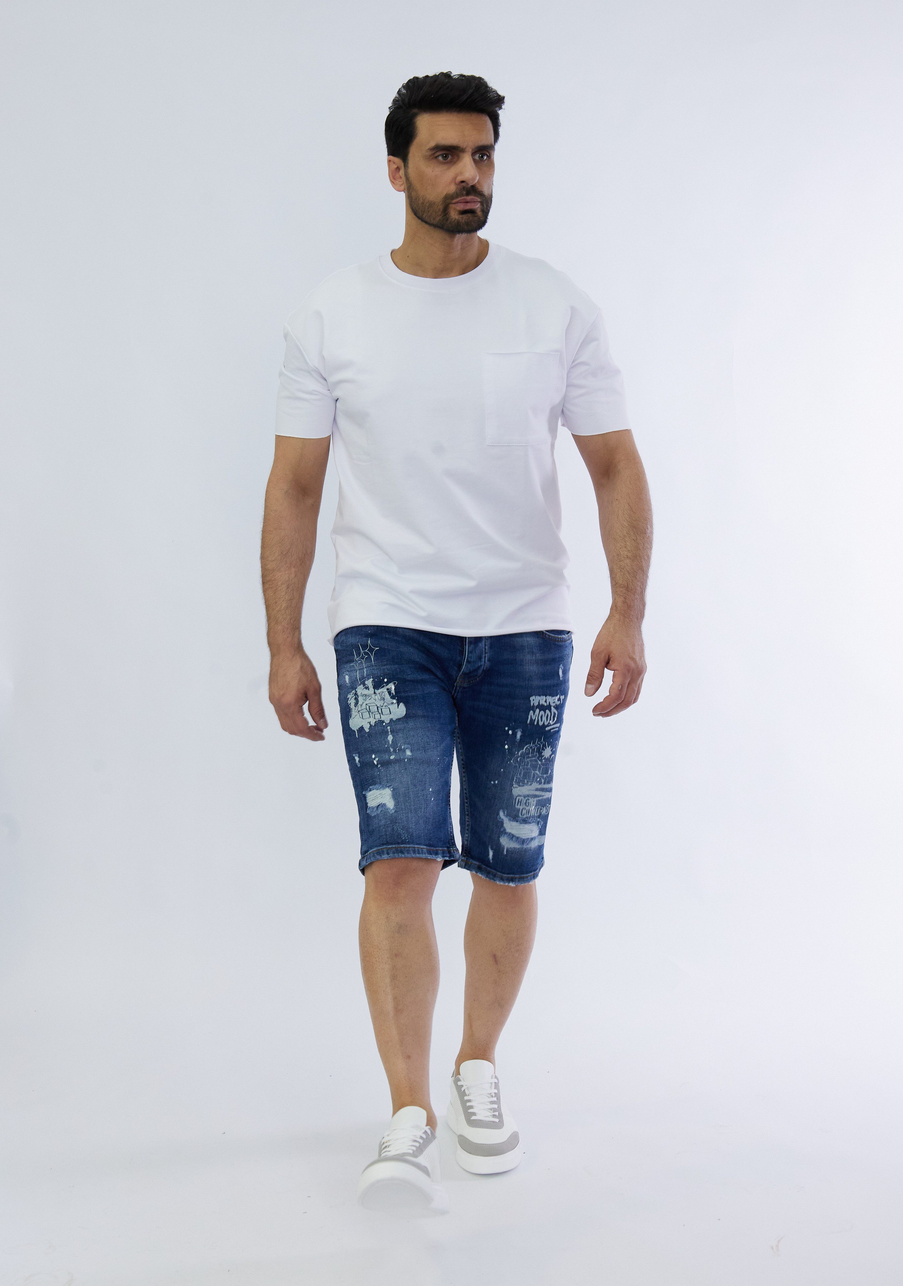 Denim House Jeansshorts Jeanscapri im mit günstig online kaufen