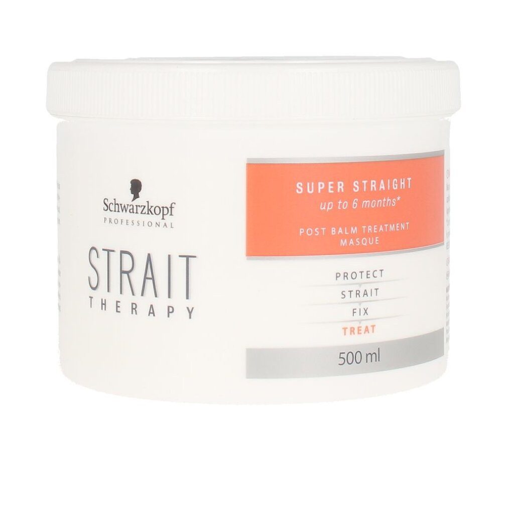 Schwarzkopf Haarkur Strait Therapy Post Treatment Balm 500ml