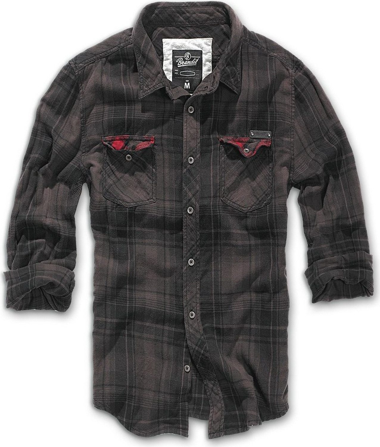 Brandit Langarmhemd Duncan Check Shirt Long Sleeve