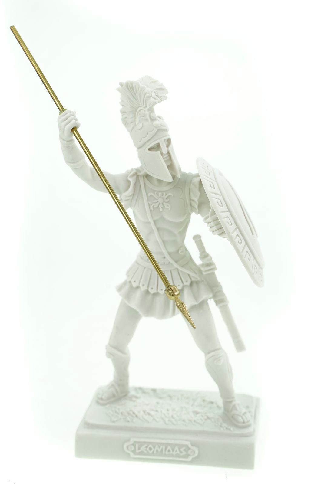 Kremers Schatzkiste Dekofigur Alabaster Leonidas König von Sparta Figur 20 cm