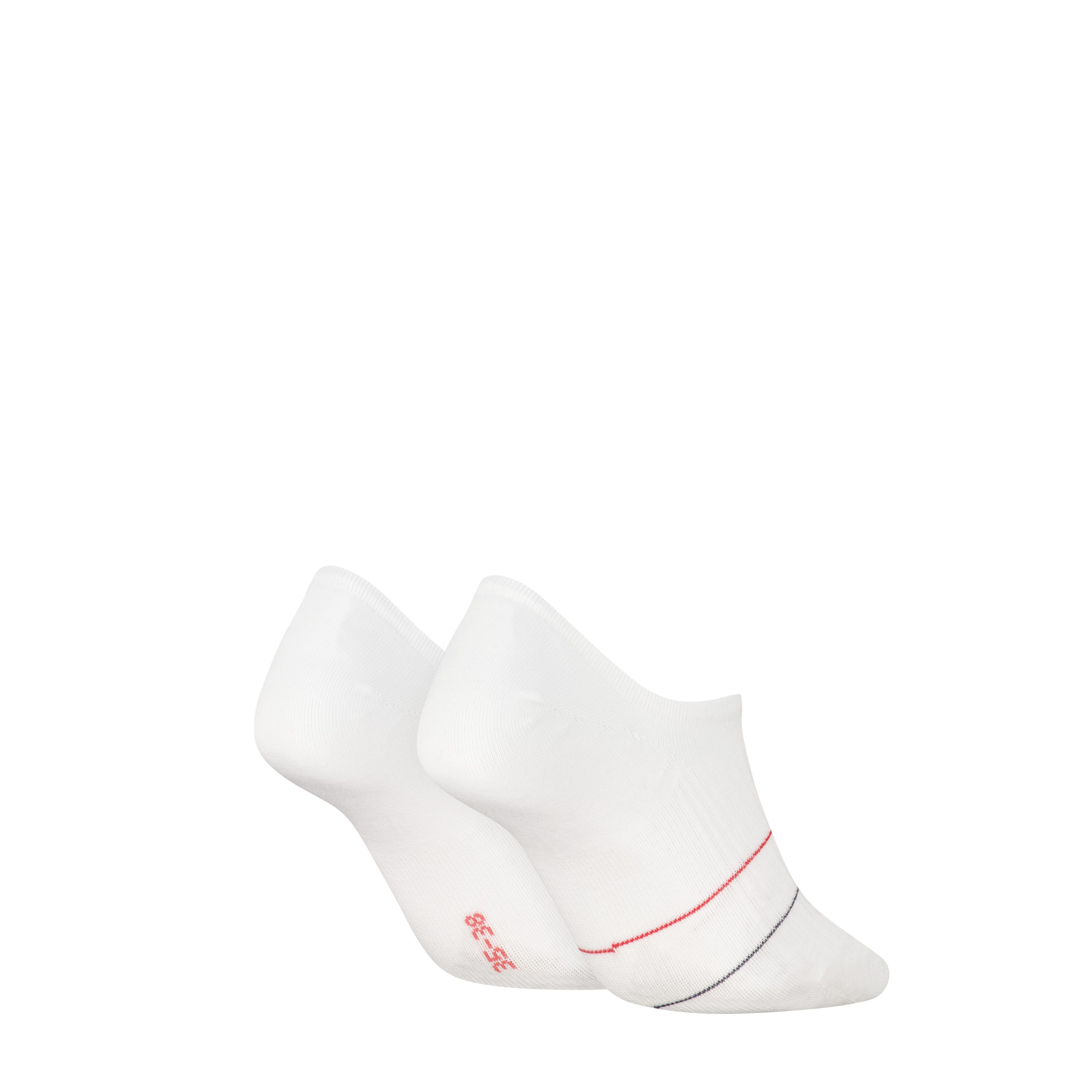 Tommy Hilfiger Füßlinge TH WOMEN FOOTIE HC 2P RIB STRIPE (2 Paar)
