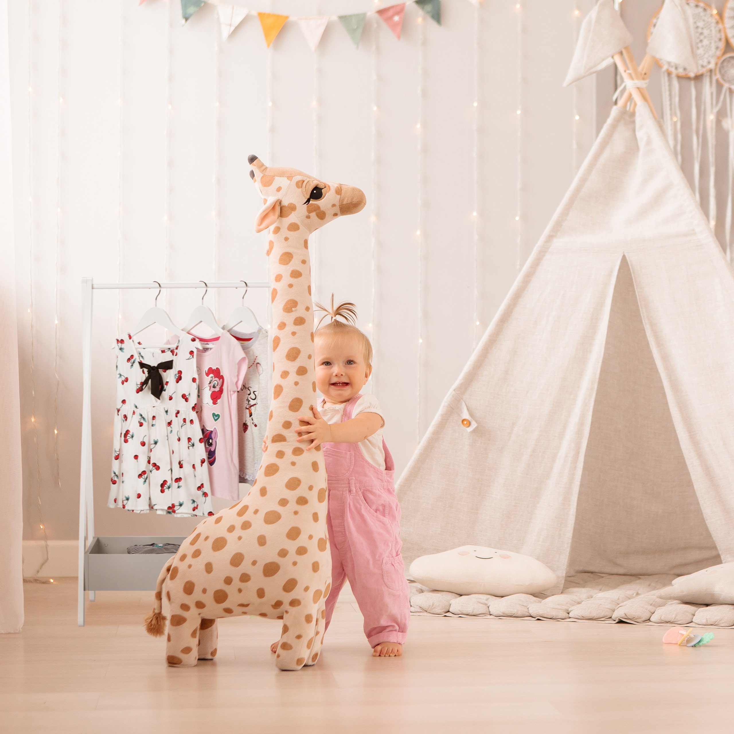 relaxdays Kleiderständer für Kind