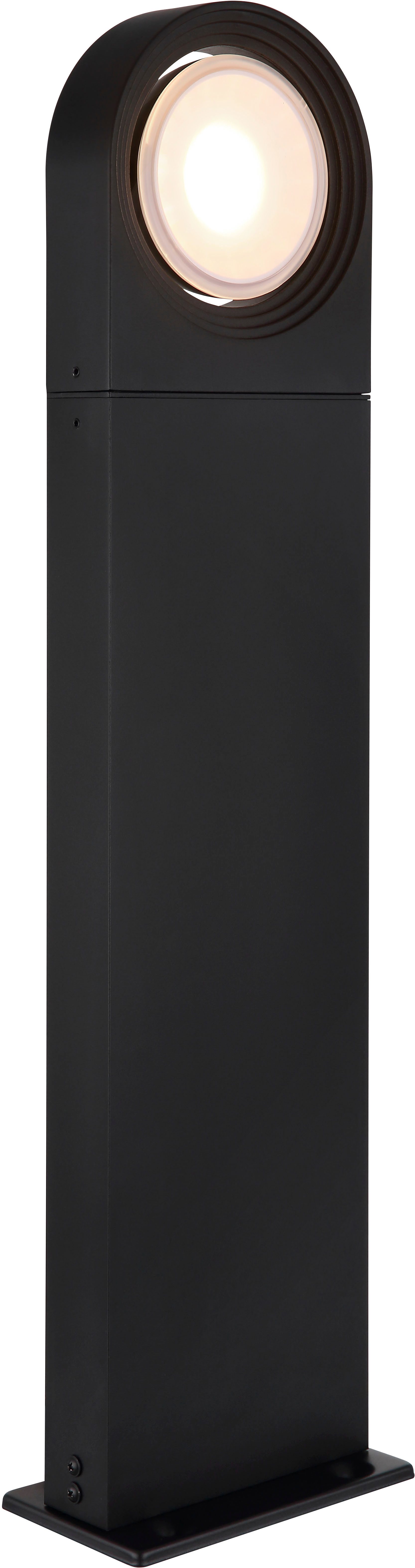 GLOBO LIGHTING Außen-Stehlampe OKO, LED fest integriert, Warmweiß, Außenlampe Haus IP44 Gartenbeleuchtung Terrasse