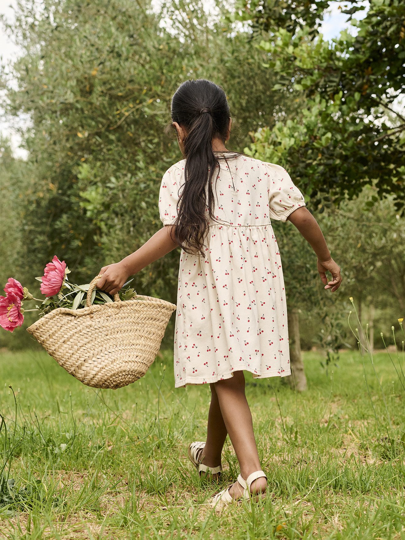 vertbaudet Minikleid Mädchen Jeanskleid