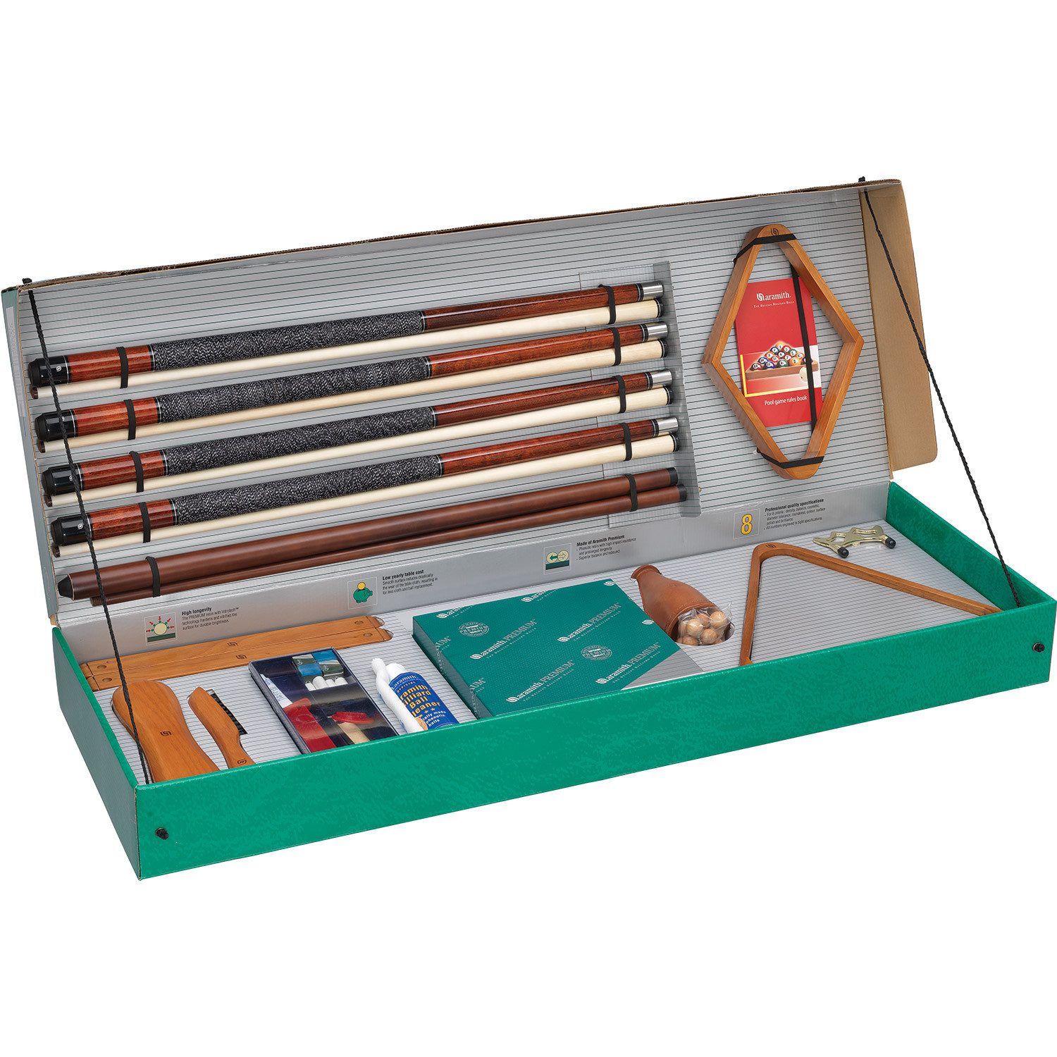 Aramith Billardtisch Aramith Pool BIllard Zubehörpaket