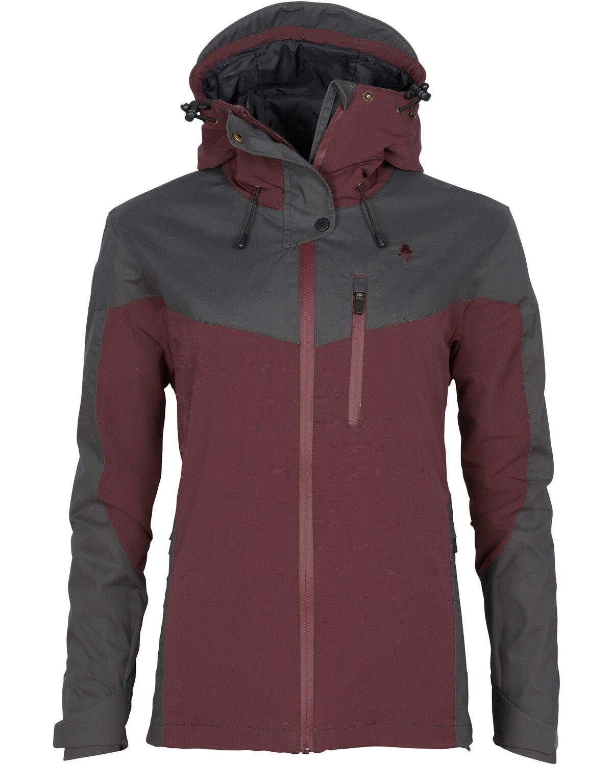 Finnveden Pinewood Jacke Plum/Anthra Outdoorjacke Extreme Earth Damen Hybrid