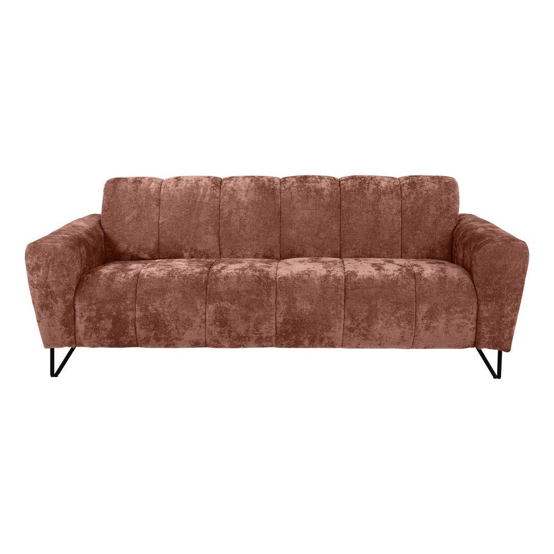 Beautysofa Sofa mit Metallbeine in schwarzer günstig online kaufen