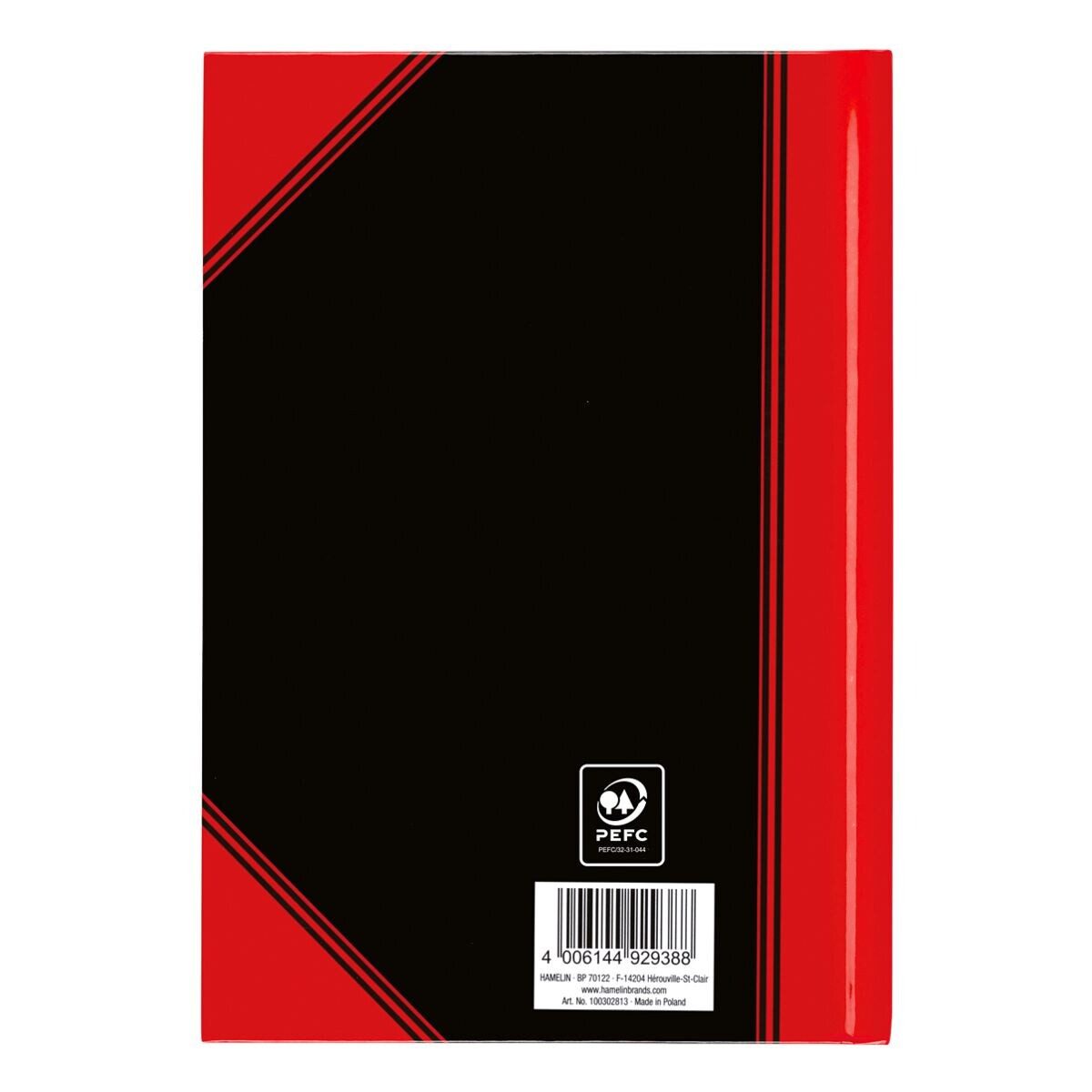 Bantex Notizbuch Chinakladde, 96 Blatt, mit Hardcover