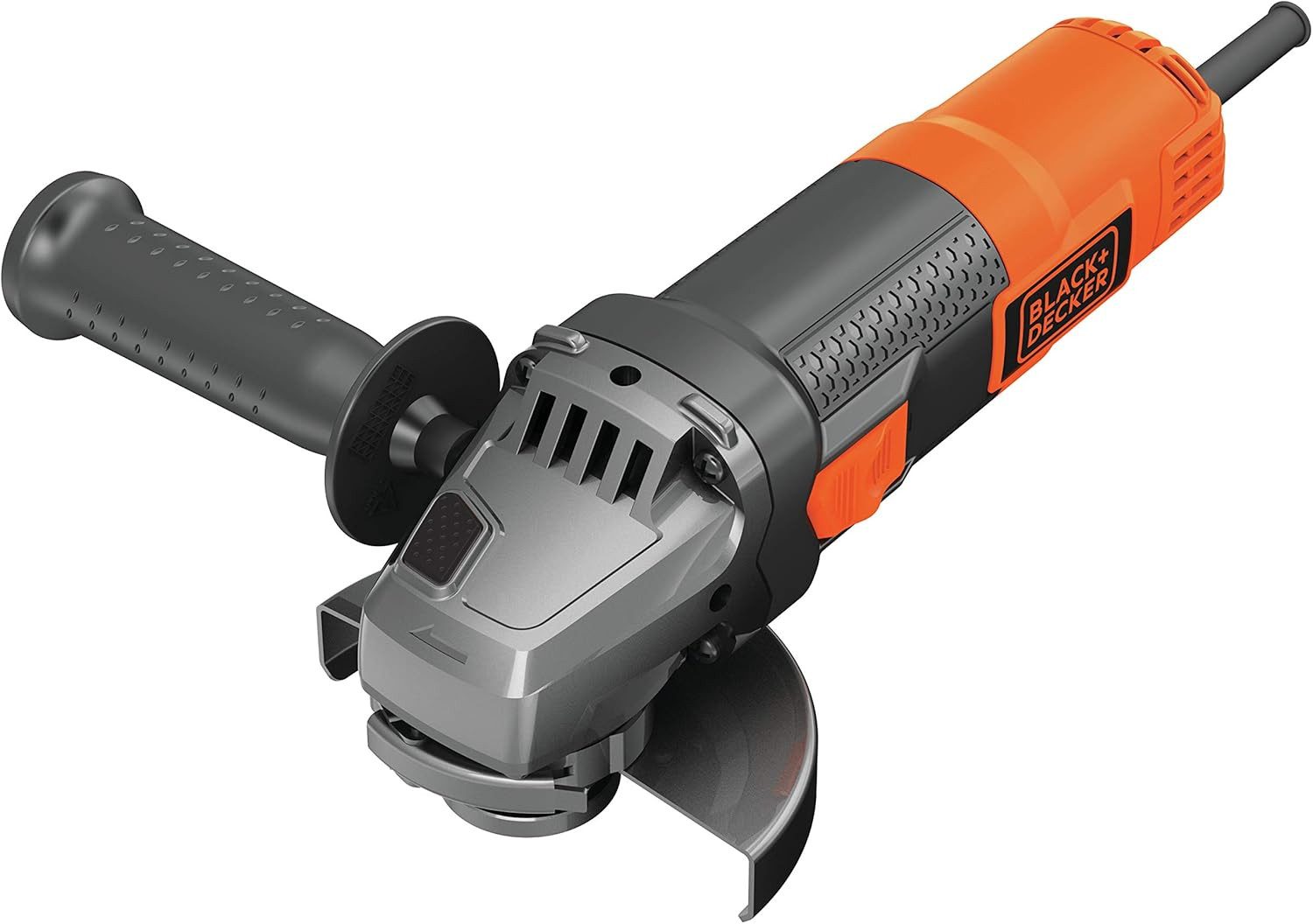Black + Decker Winkelschleifer Winkelschleifer BEG210 (900 Watt, 115 mm Scheiben-ø inkl. Zubehör), (1 tlg)