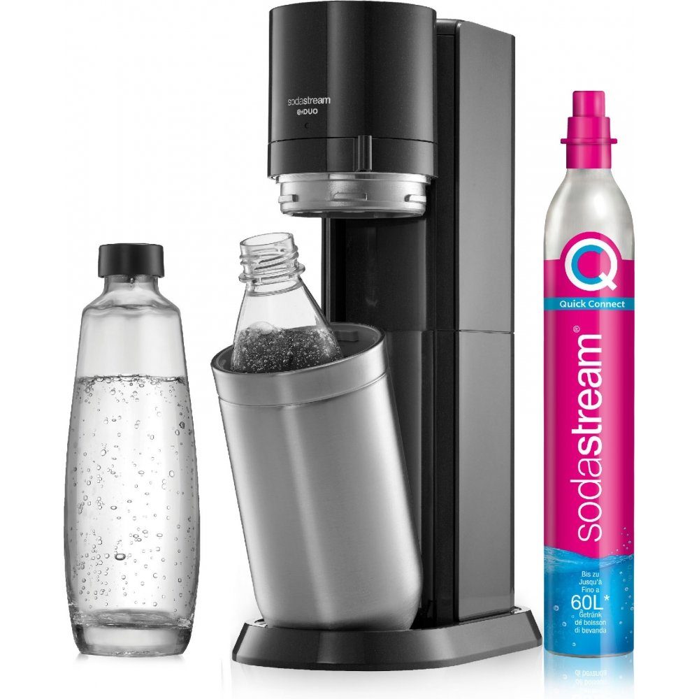 SodaStream Wassersprudler E-Duo - Wassersprudler - schwarz/titan