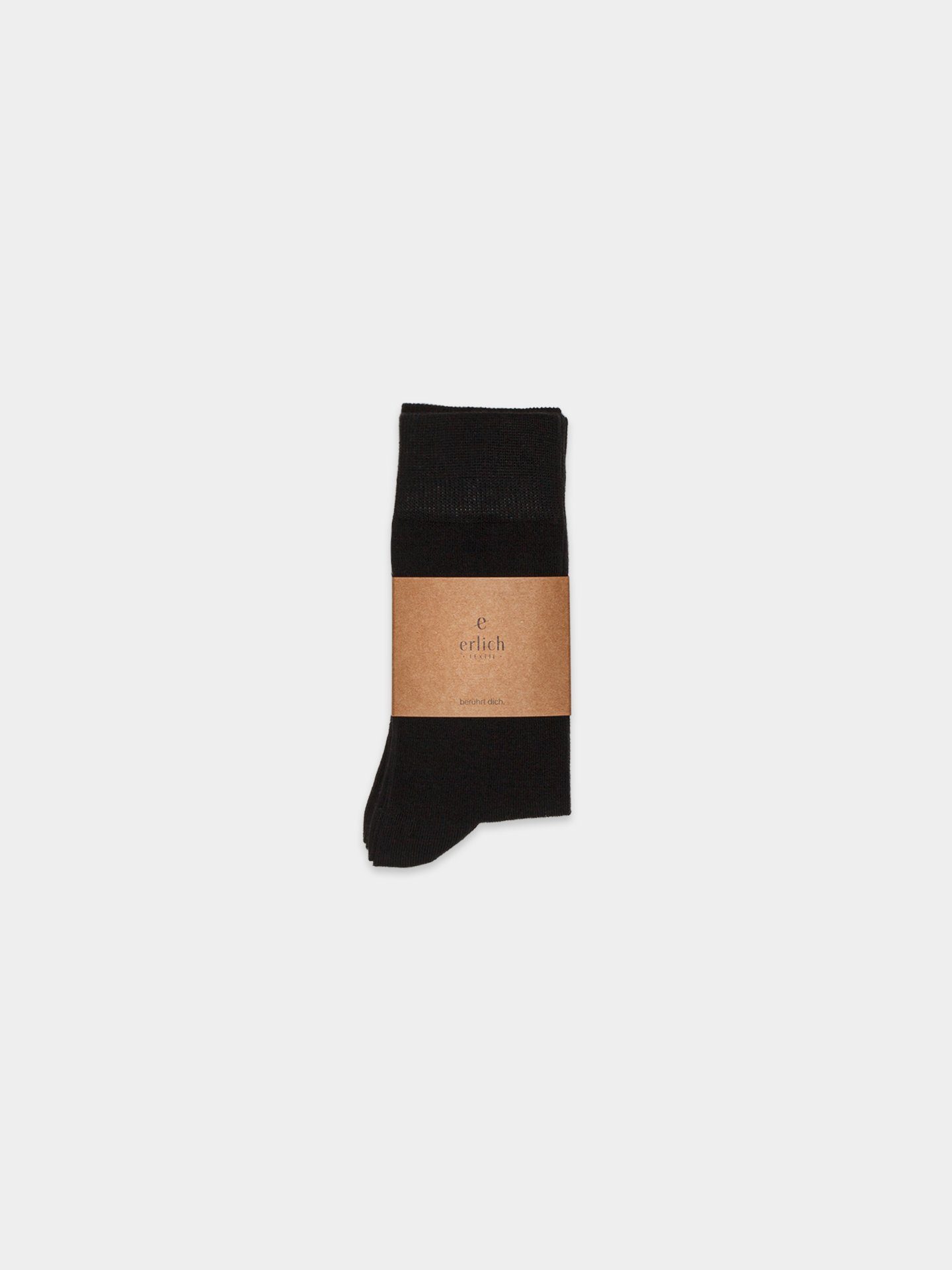 Erlich Textil Maxi (3-Paar) schwarz Socken