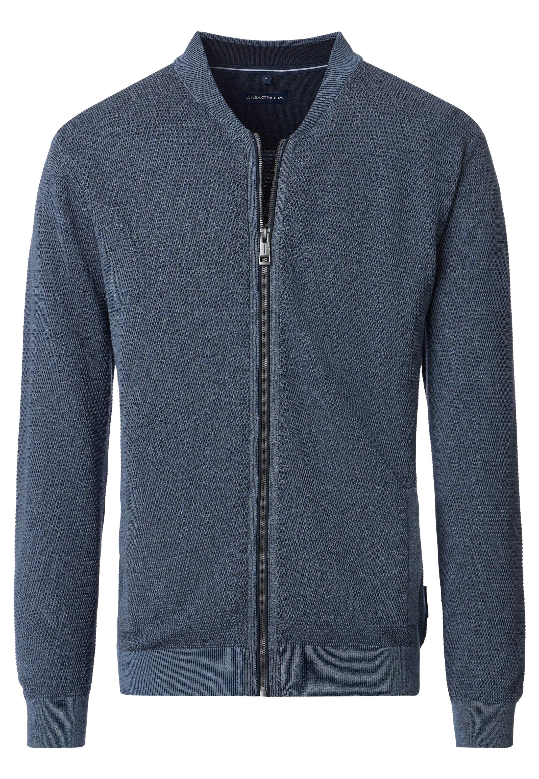 CASAMODA Strickjacke Basic (1-tlg) Strickjacke - Baumwolle - Atmungsaktiv - Natürliches Material