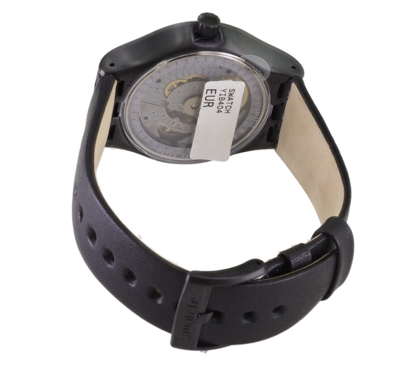 Swatch Automatikuhr Swatch Herren Automatik Uhr YIB404 SISTEM PILOTE X43, (Silber)