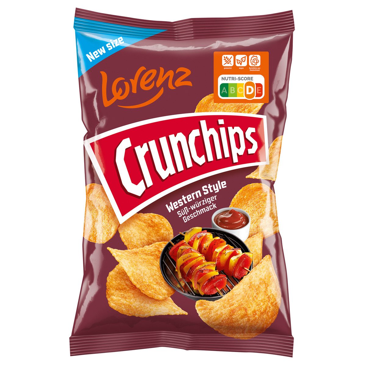 Crunchips Knabberei, Crunchips Western Style 150g