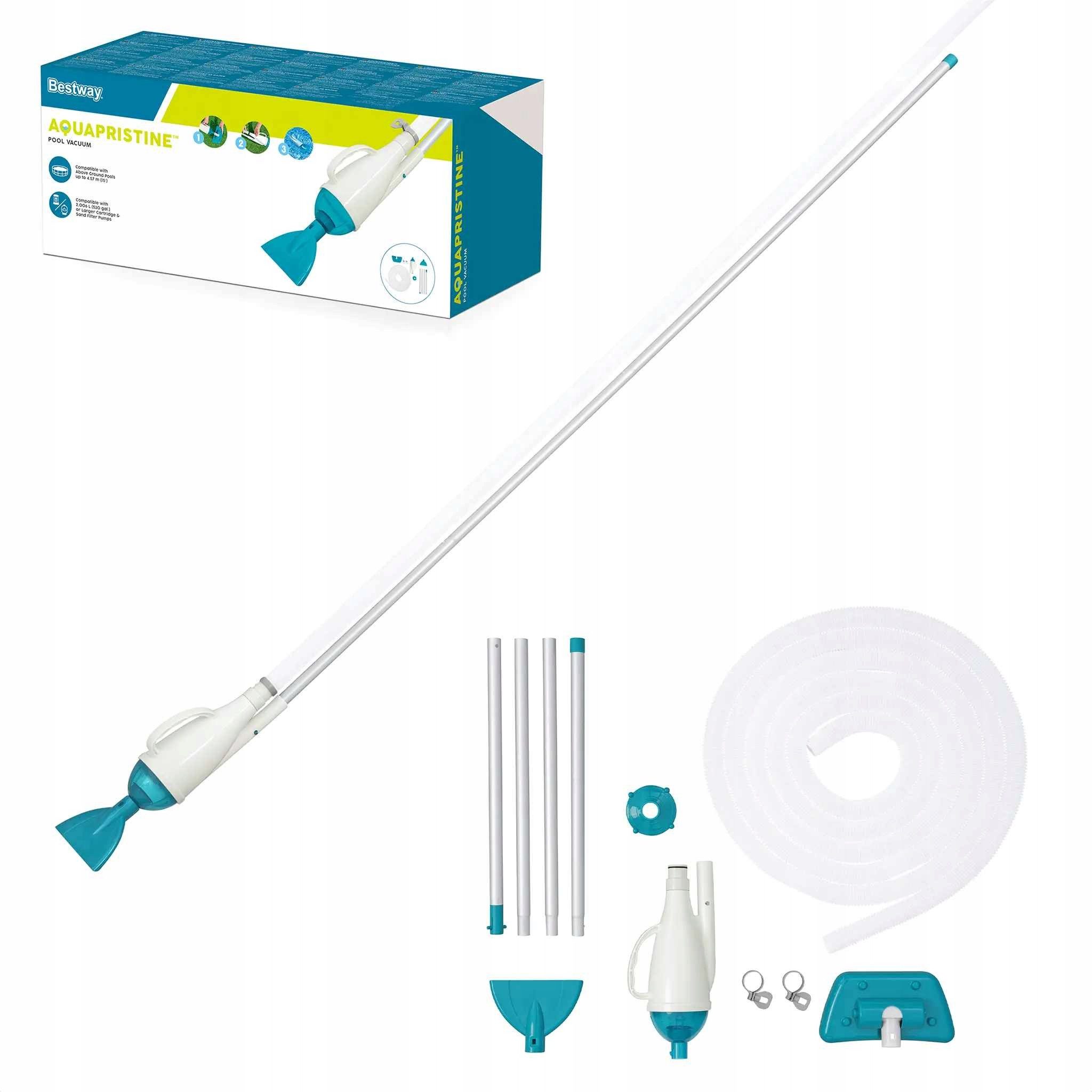 Poolbodensauger Poolstaubsauger, Pool-Reinigungsset
